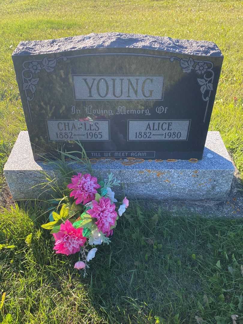 Alice Young's grave. Photo 1