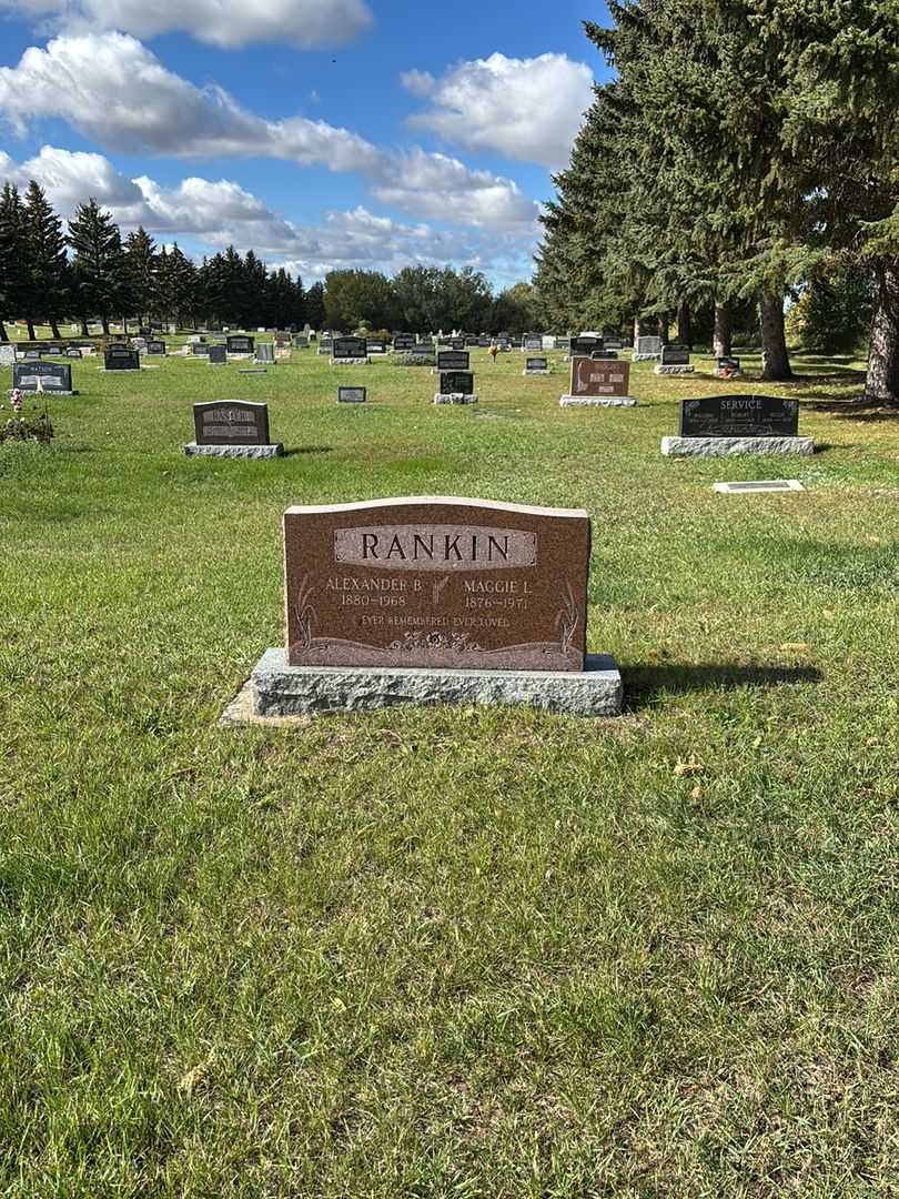 Alexander Bryce Rankin's grave. Photo 2