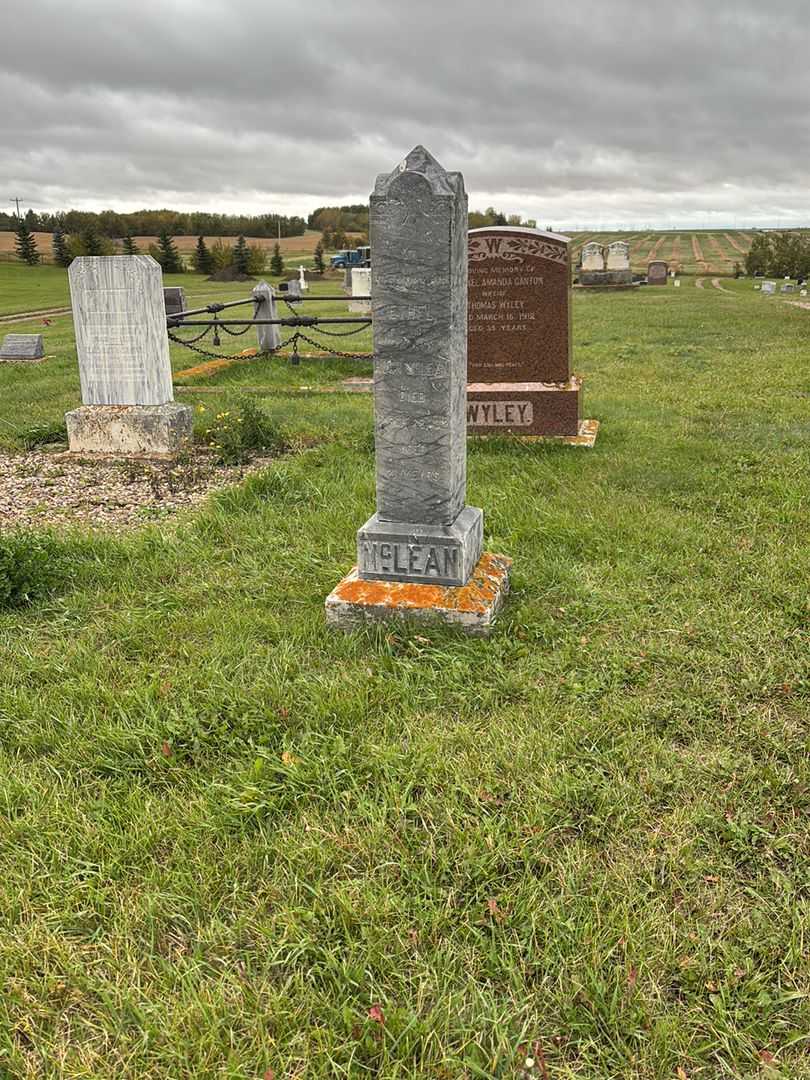 Ethel McLean's grave. Photo 2