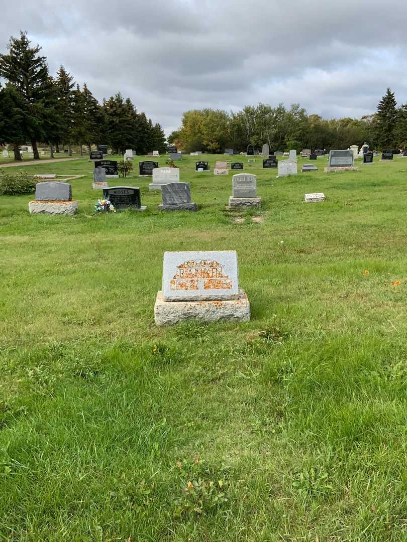 Cora F. Rankin's grave. Photo 2