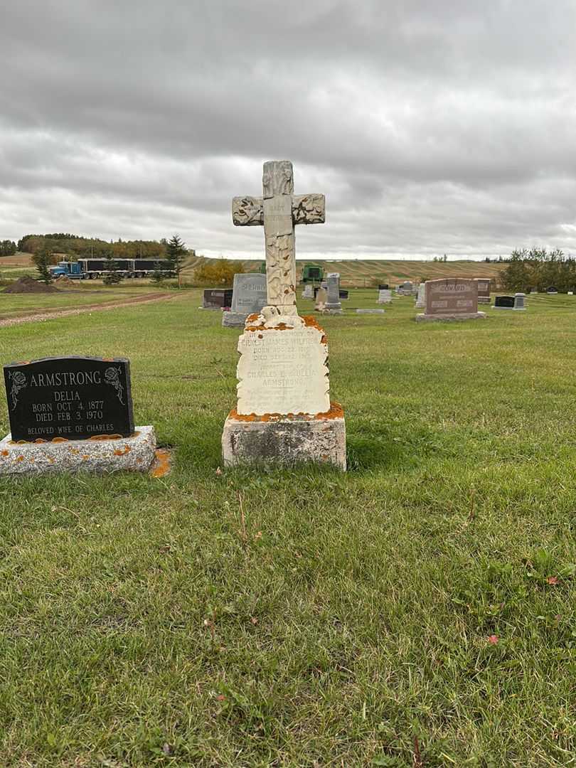 Ernest James Wilfred Armstrong's grave. Photo 2