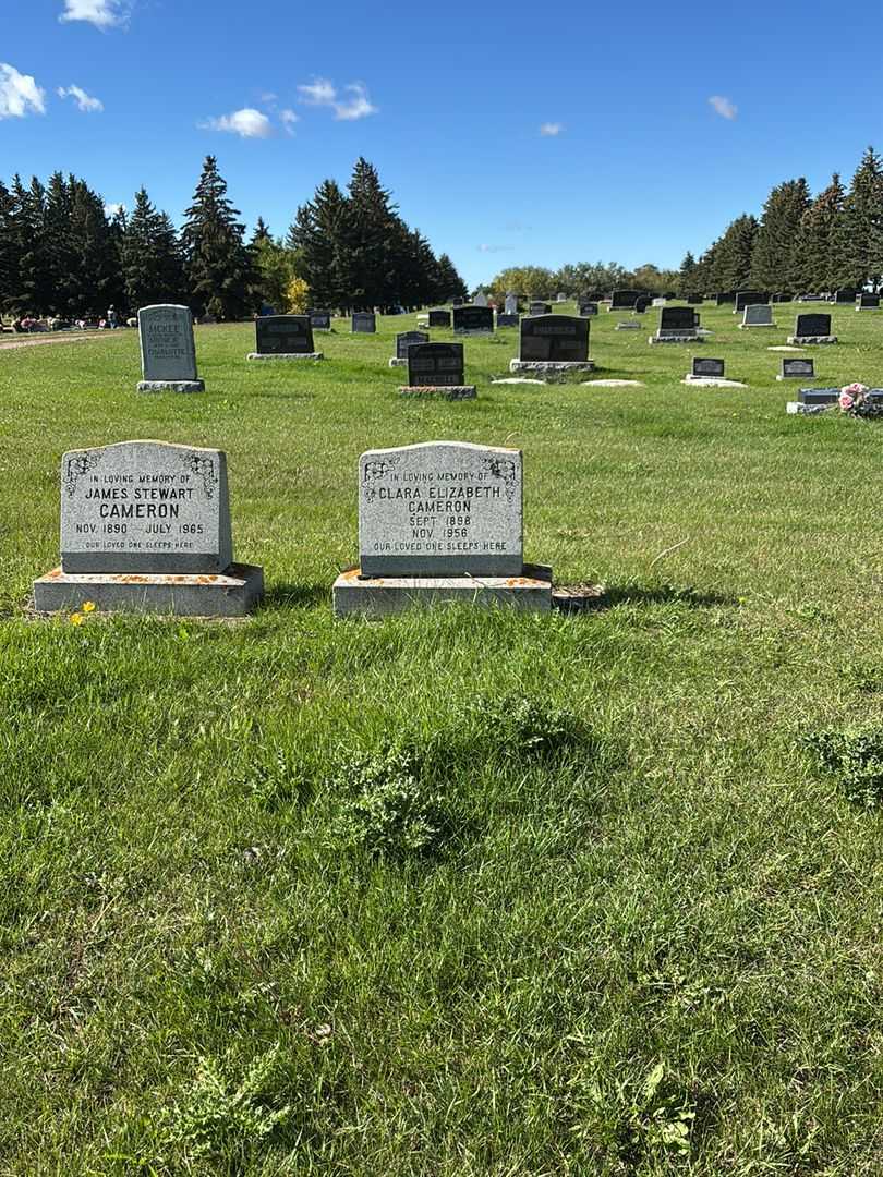 Clara Elizabeth Cameron's grave. Photo 2