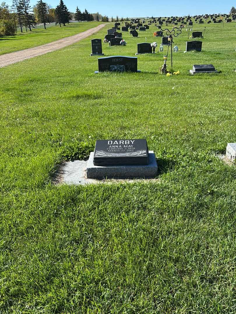 Anna May Darby's grave. Photo 2