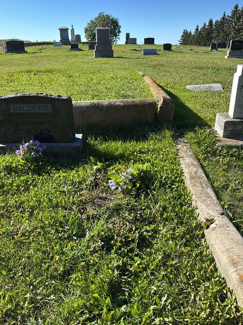 Elizabeth Anne Kibblewhite Browning's grave. Photo 2