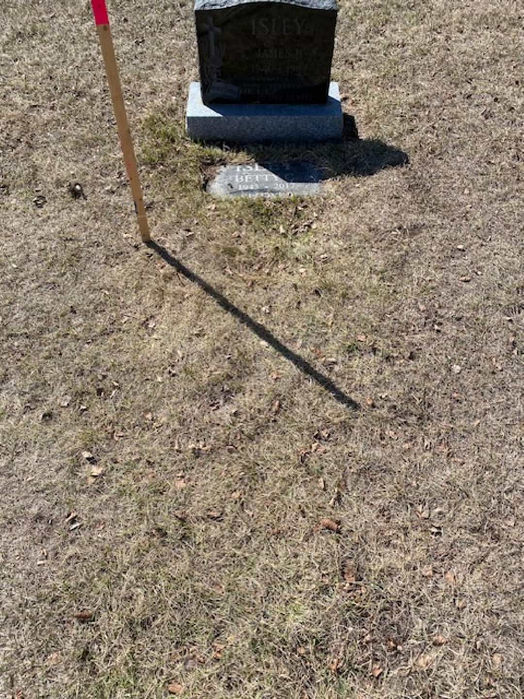 James Herbert "Jim" Isley's grave. Photo 2