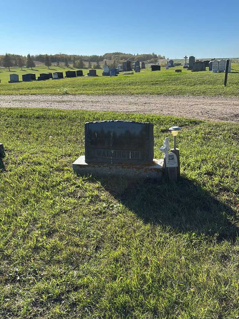Maude Ethel Wallington's grave. Photo 2
