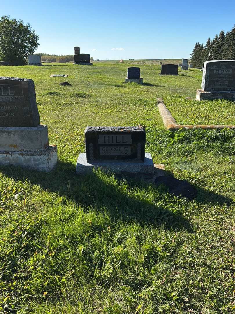 George Willoughby Hill's grave. Photo 2