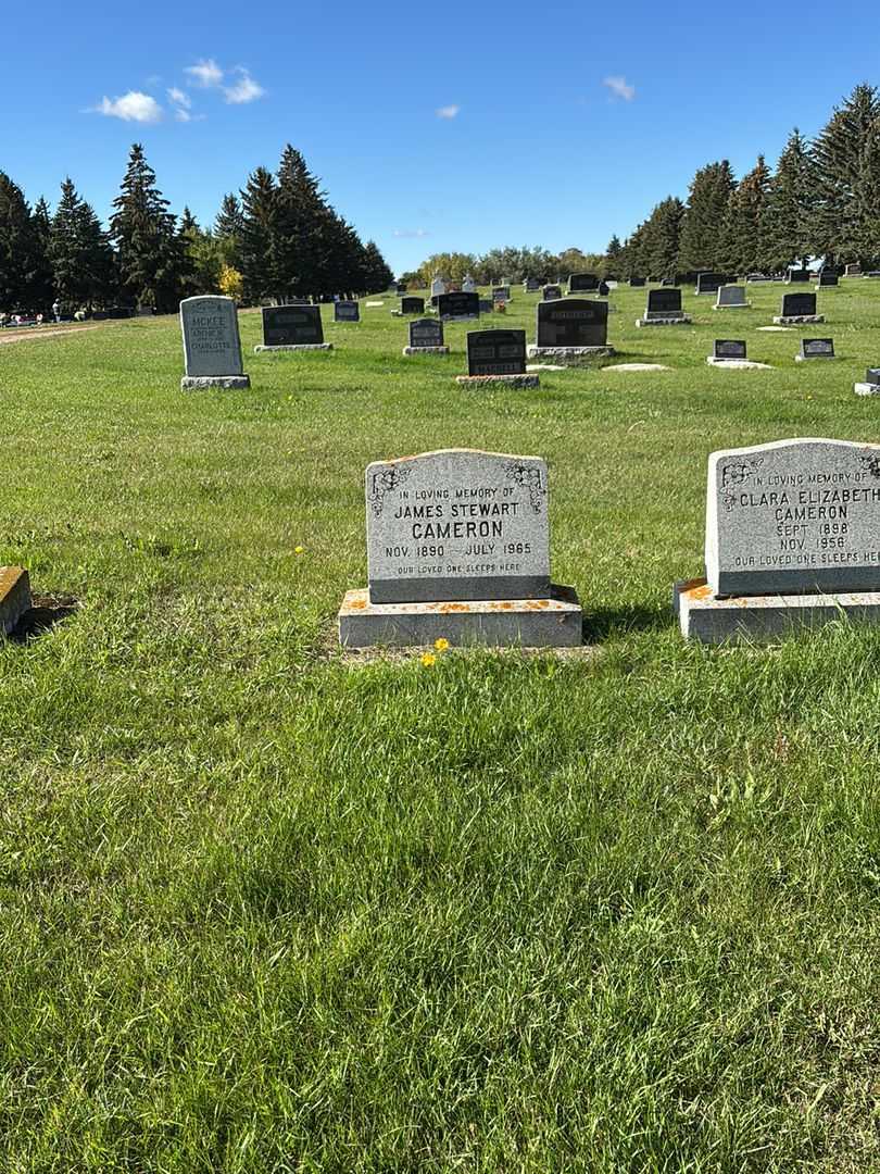 James Stewart Cameron's grave. Photo 2