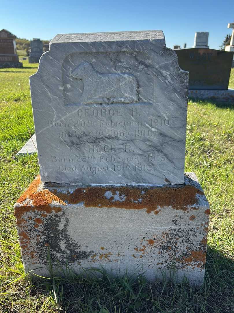 George H. Parker's grave. Photo 1