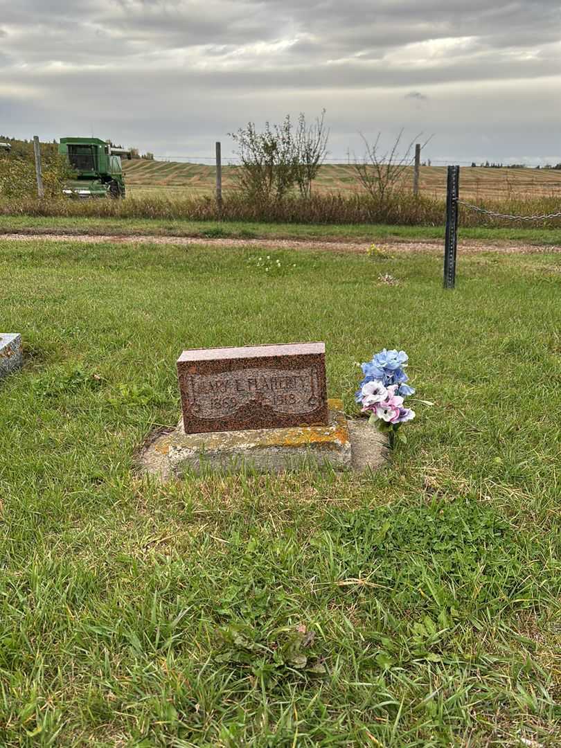 Mary E. Flaherty's grave. Photo 2