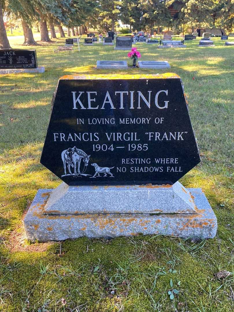 Francis Virgil "Frank" Keating's grave. Photo 1