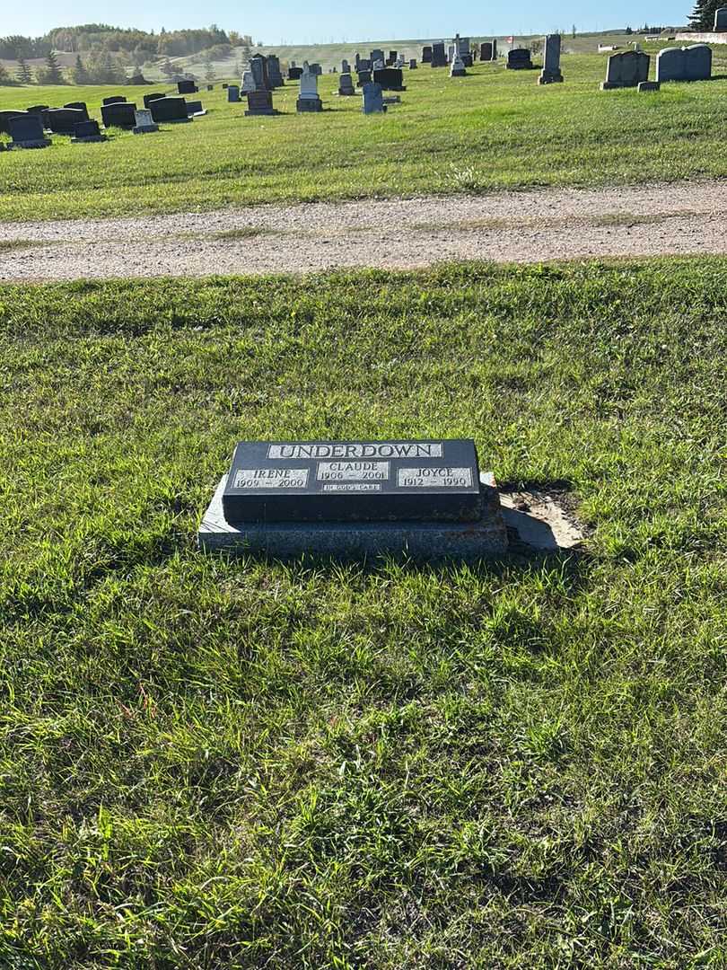 Claude Arthur Underdown's grave. Photo 2
