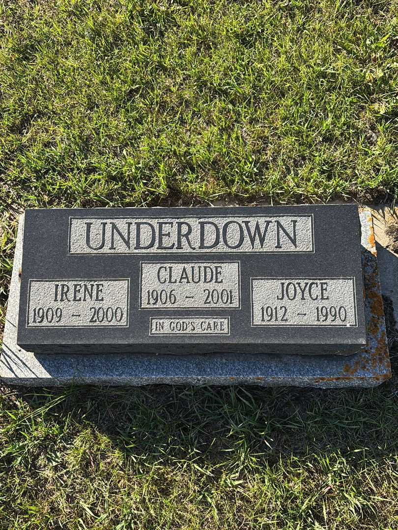 Claude Arthur Underdown's grave. Photo 1