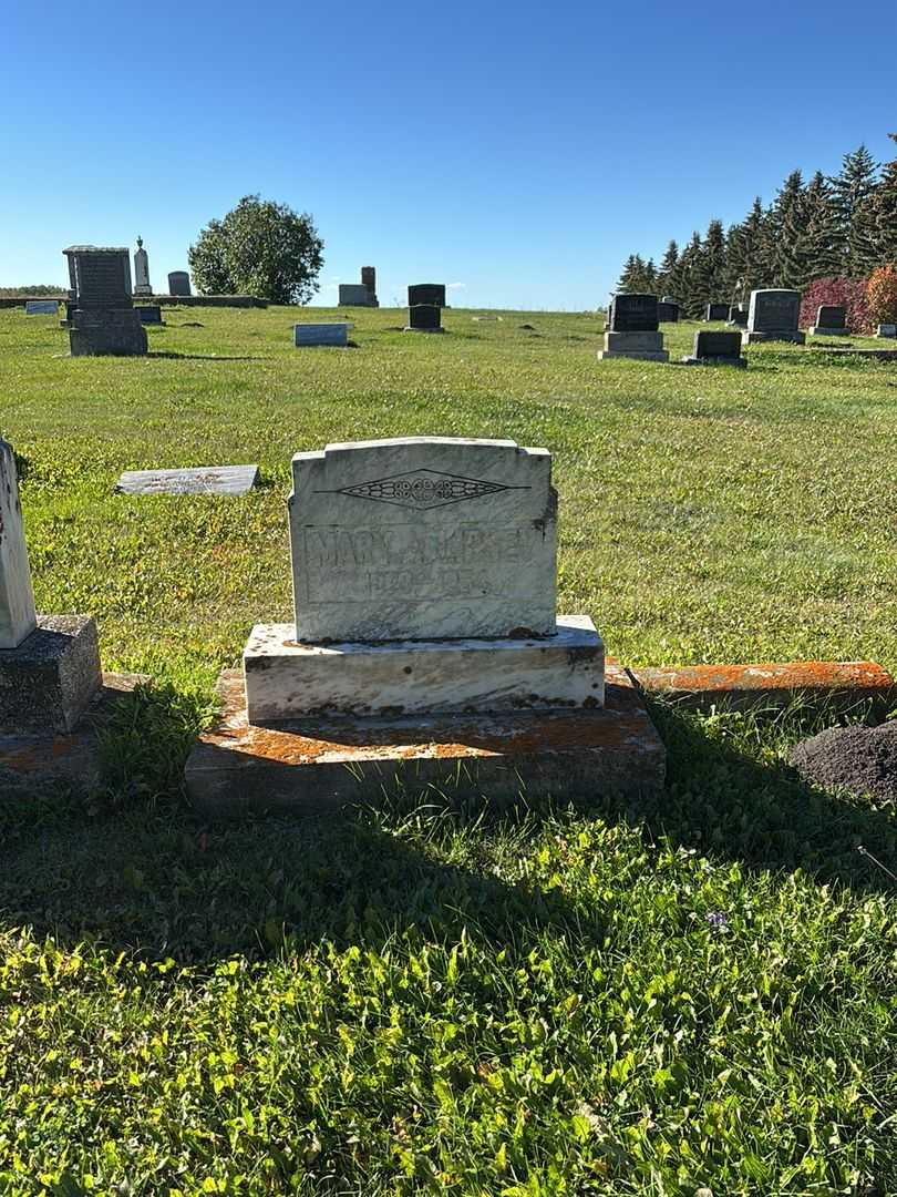 Mary A. Lipsey's grave. Photo 2
