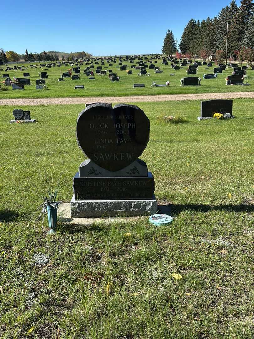 Kristine Faye Sawkew's grave. Photo 2