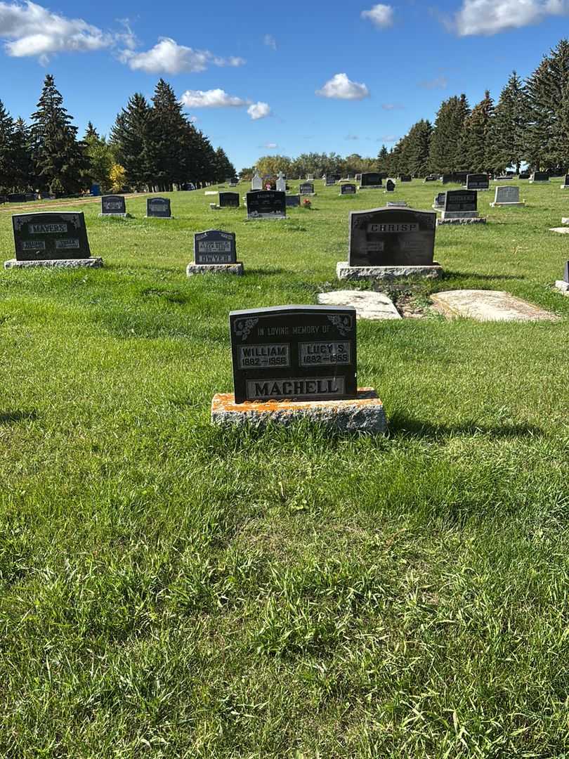 Lucy Sarah MacHell's grave. Photo 2