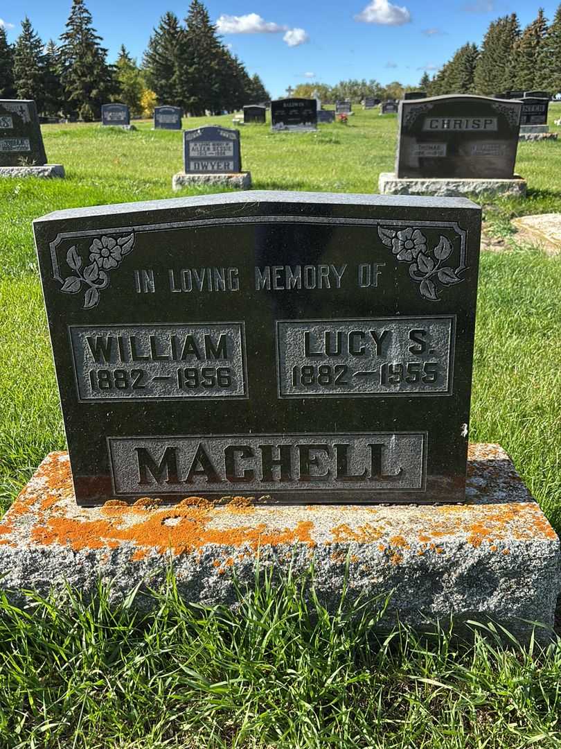 Lucy Sarah MacHell's grave. Photo 1