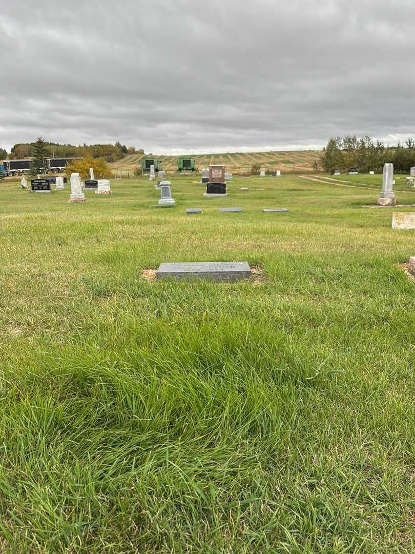 Jack Sidener's grave. Photo 2