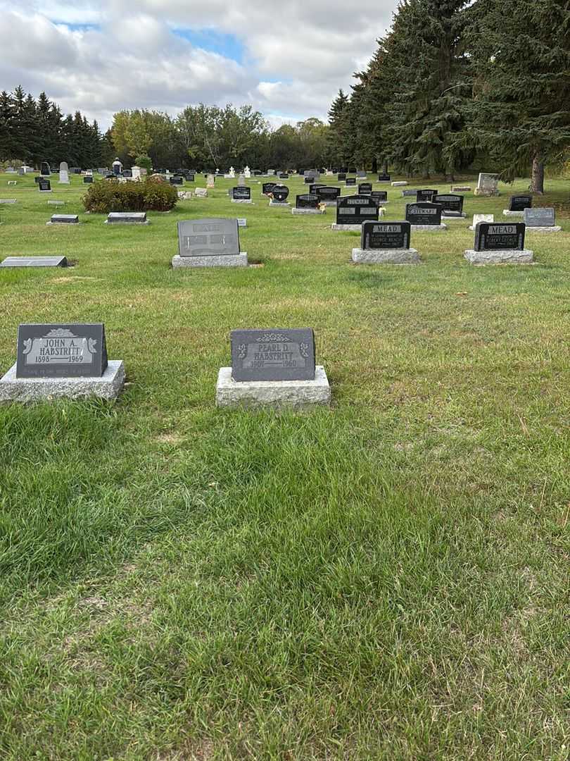 Pearl Dorothy Habstritt's grave. Photo 2