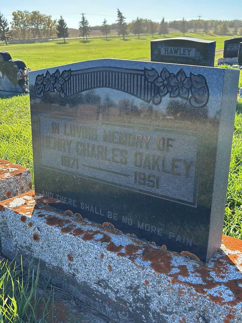 Henry Charles Oakley's grave. Photo 3