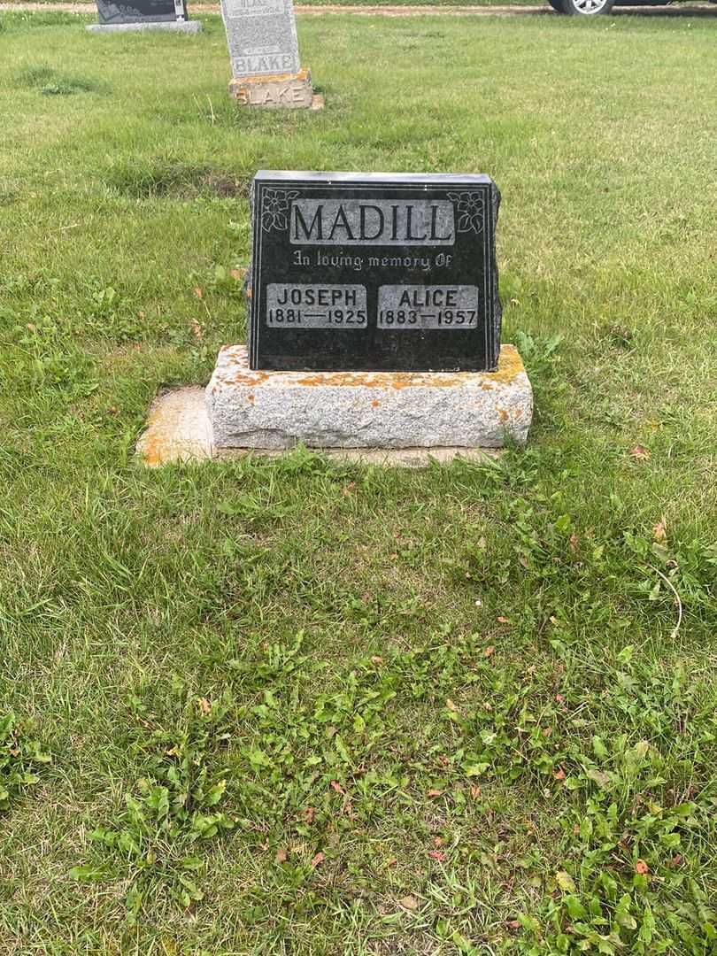 E. Joseph Madill's grave. Photo 2