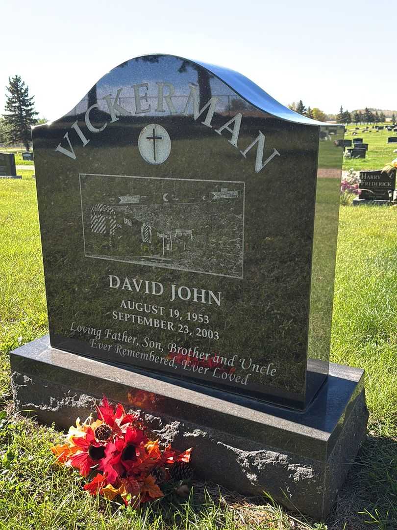 David John Vickerman's grave. Photo 1