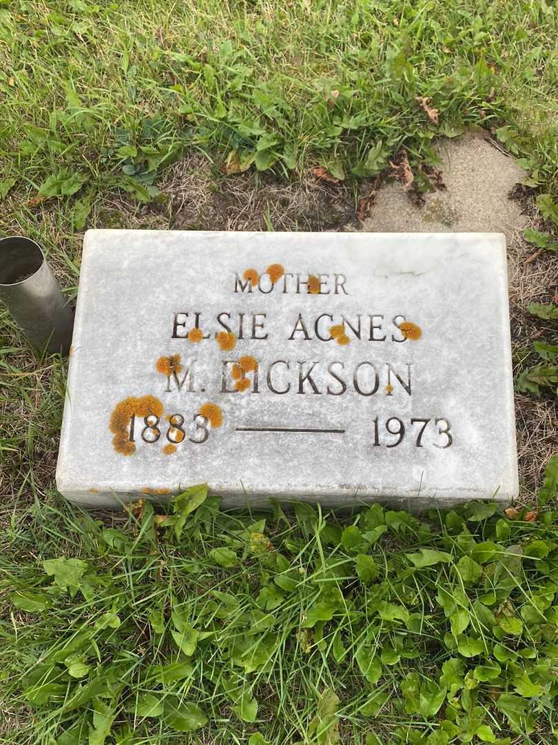 Louise Ulrike Dickson's grave. Photo 1