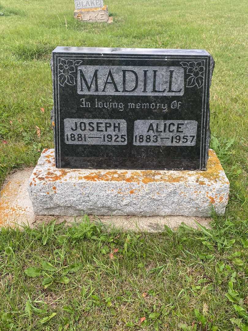 E. Joseph Madill's grave. Photo 3