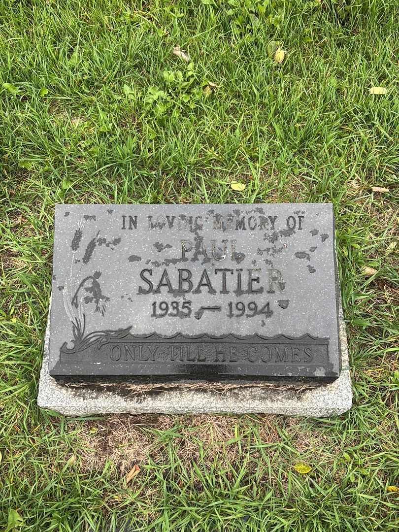 Paul Sabatier's grave. Photo 1
