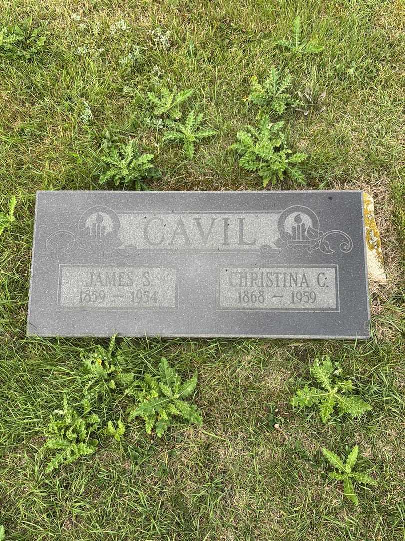 James Smith Cavil's grave. Photo 3