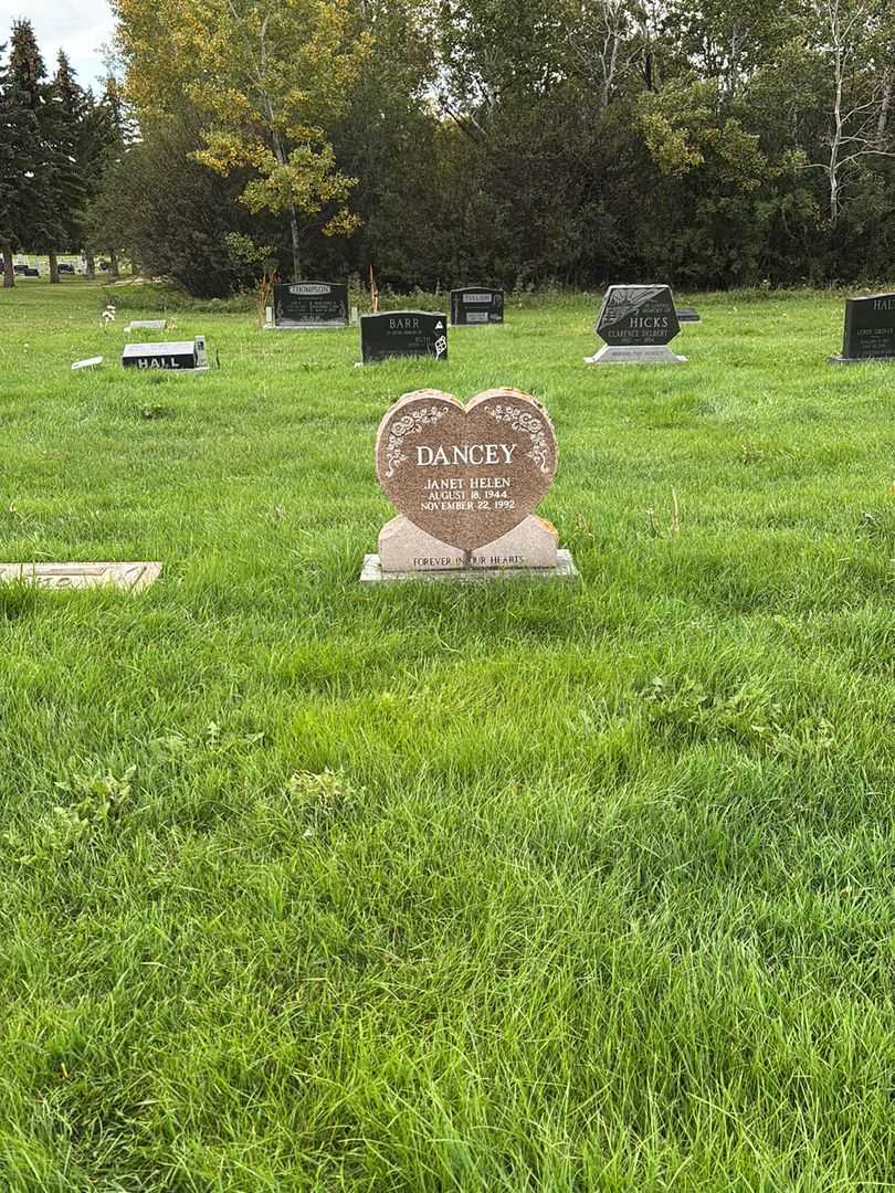 Janet Helen Dancey's grave. Photo 2