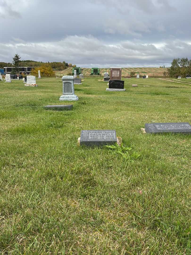 Katherine Frances Caldwell's grave. Photo 2