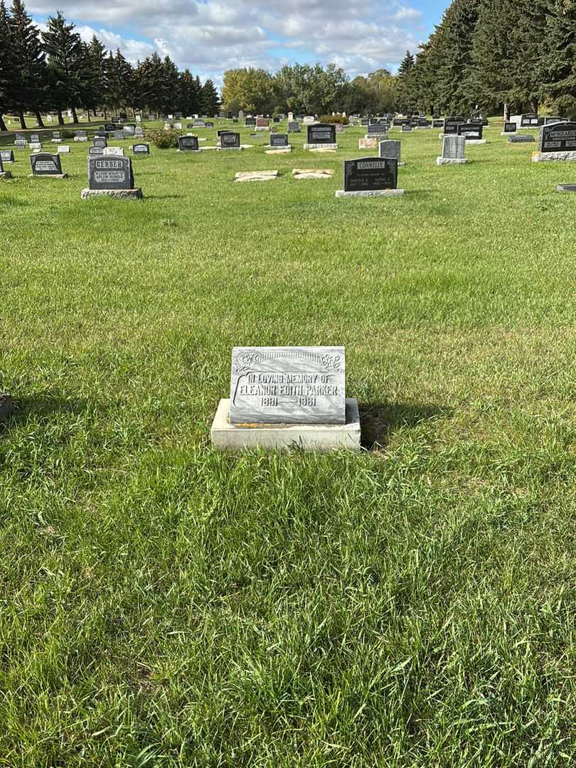 Eleanor Edith Parker's grave. Photo 2