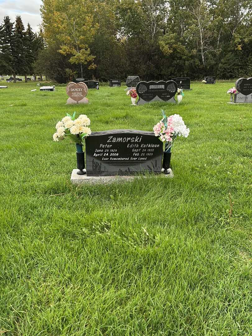 Edith Kathleen Zamorski's grave. Photo 2