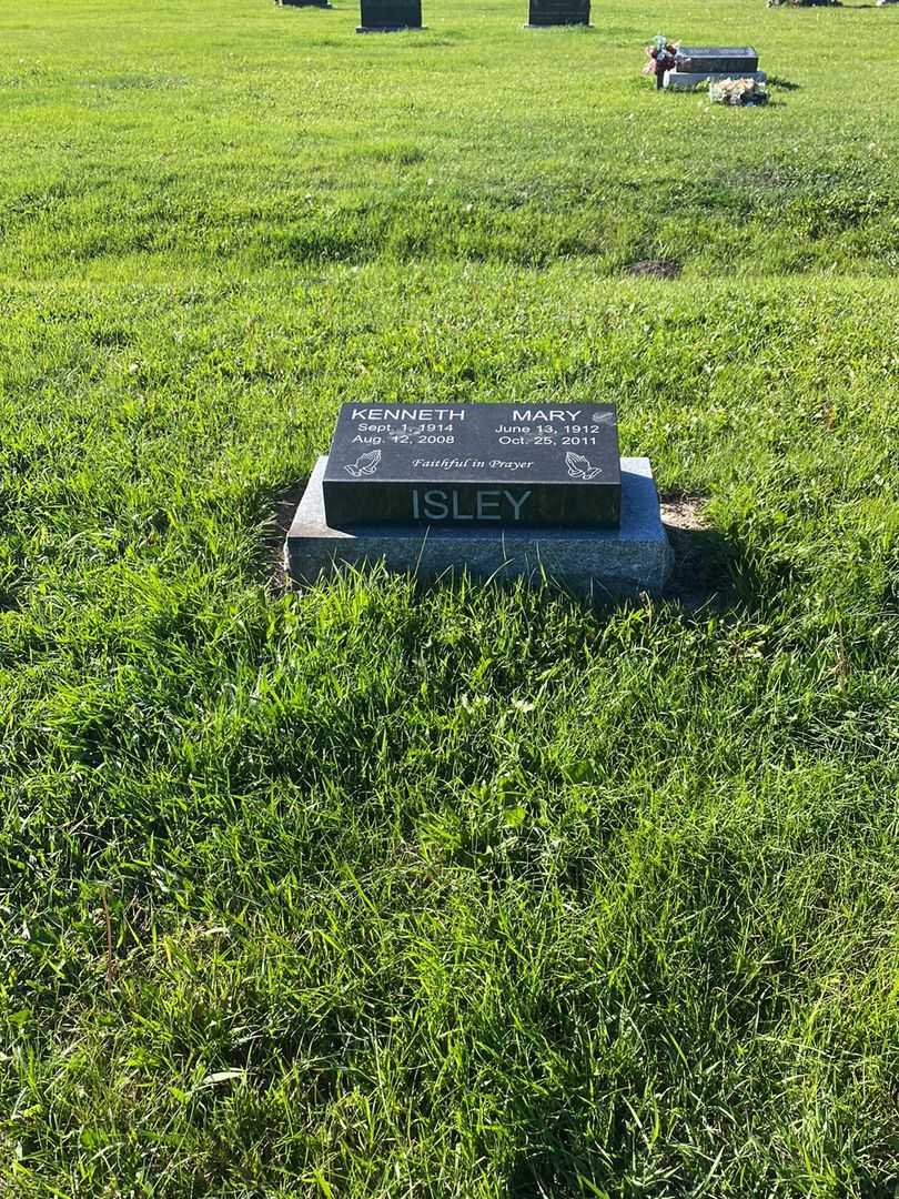 Kenneth Leroy Isley's grave. Photo 2